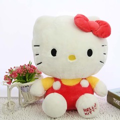 正版hello kitty公仔毛绒玩具kt猫咪抱枕布娃娃大号玩偶生日礼物