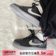 Nike/耐克 Air Force 1 LV8 空军一号黑灰女子反光板鞋BQ5484-001