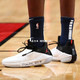 Air Jordan Jumpman Hustle PF男子气垫黑白实战篮球鞋AQ0394-100