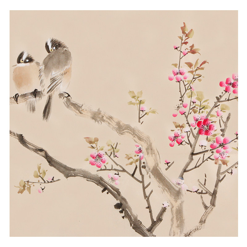 许国安《春归图》河南美协