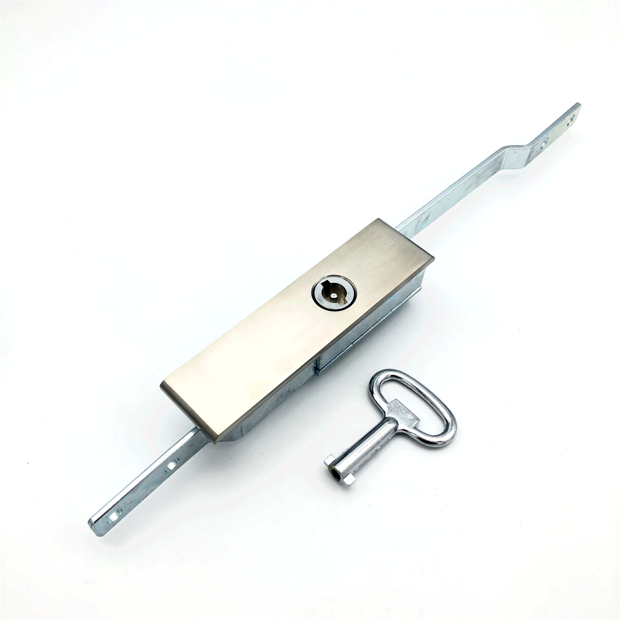 都发电气 ms821天地连杆锁 威图机柜门锁 不锈钢配电箱柜门机械锁