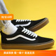 Sunny现货 VANS Old Skool经典黑生胶翻毛低帮板鞋VN0001R1GI6