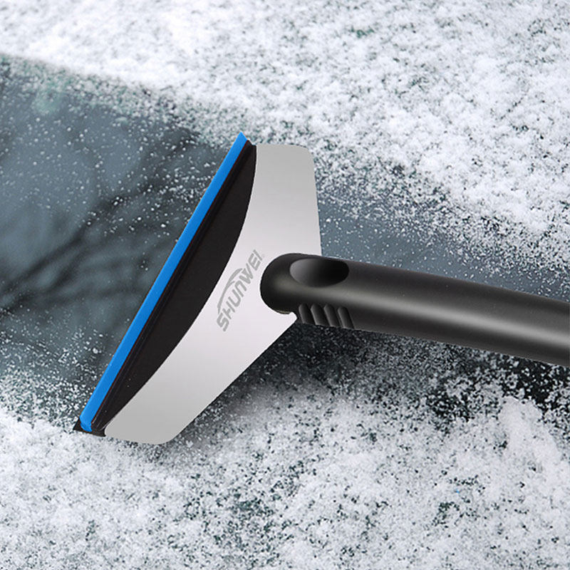 包邮 汽车车用玻璃雪铲冰铲不锈钢冬季清雪除霜除雪刮雪器除雪铲冰箱