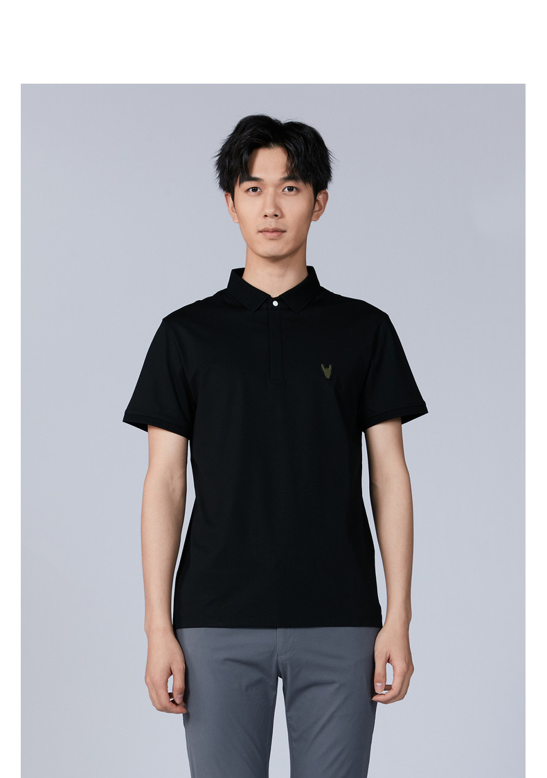 的优惠券大全—利q0xtx3011s q0xtx3012s修身男短袖2021夏季翻领t恤男