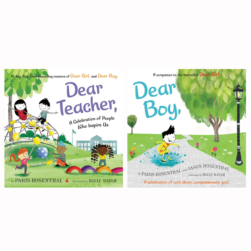 英文原版绘本 Dear Boy, A Celebration of Cool, Clever, Compassionate/Dear Teacher 《纽约时报》畅销书 序列2册