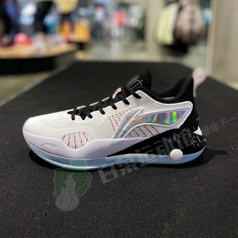 李宁驭帅15 low低帮42 室内防滑减震耐磨专业比赛篮球鞋abas007