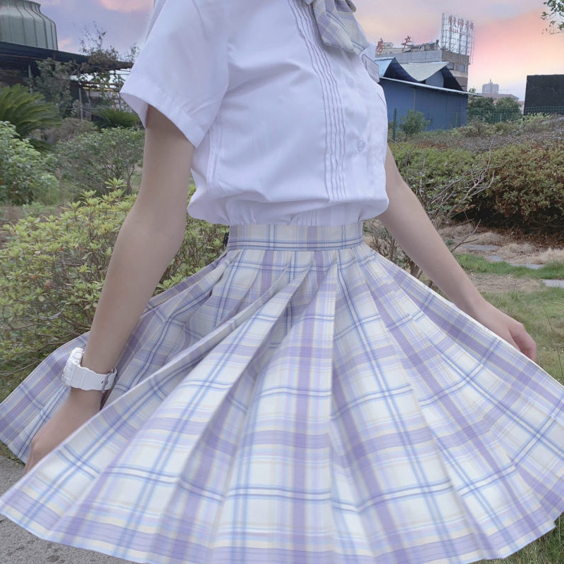 【星野】兔姬舍正版原创jk制服格裙日系学院风女高腰半身裙百褶裙