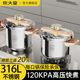 炊大皇2024新款高压锅家用316L不锈钢燃气电磁炉通用压力锅旗舰店