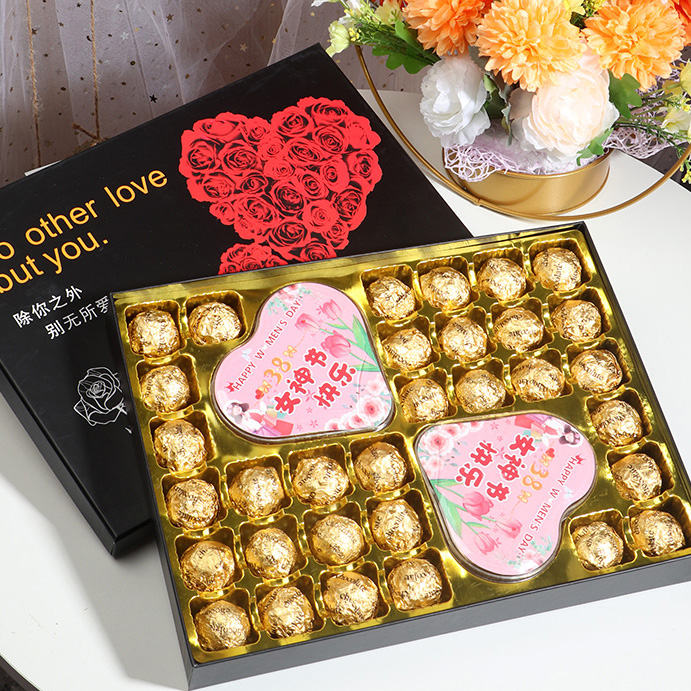德芙巧克力礼盒装三八妇女节送员工福利女友女神生日礼物创意礼品