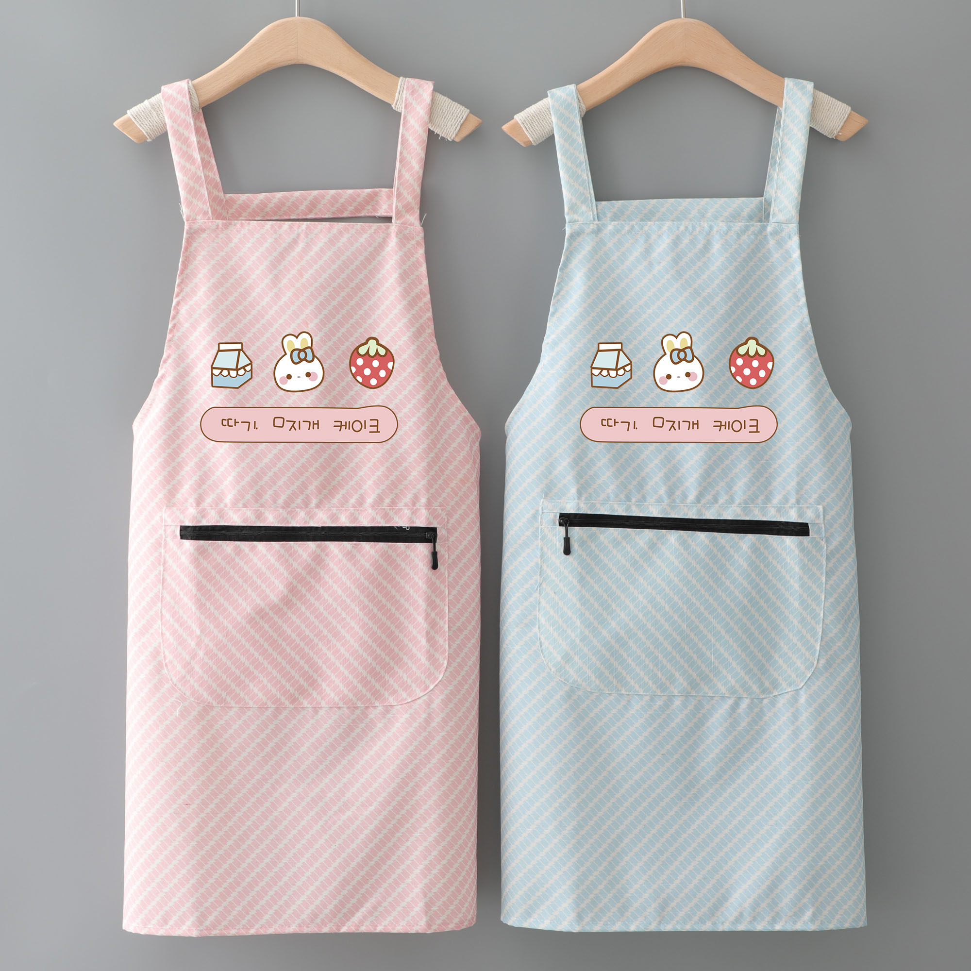 围裙女夏季薄款纯棉