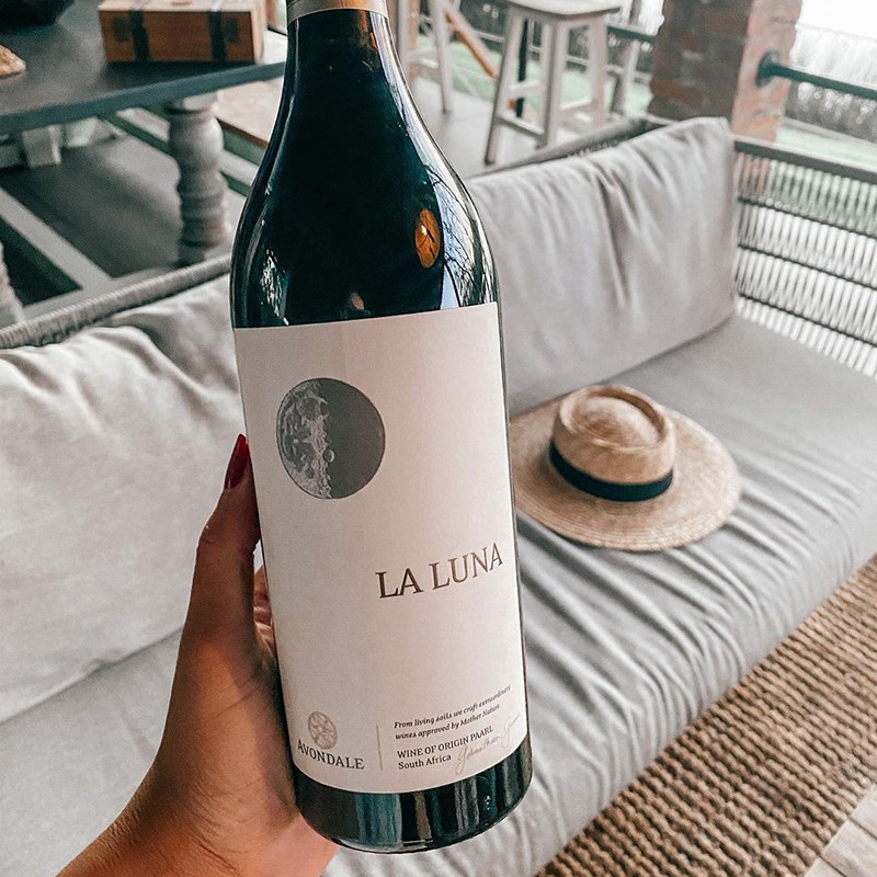 月亮女神 la luna 细腻优雅 波尔多风格混酿 帕尔产区 干红葡萄酒