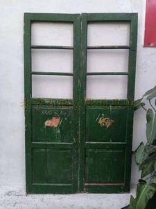 实木对开门图片