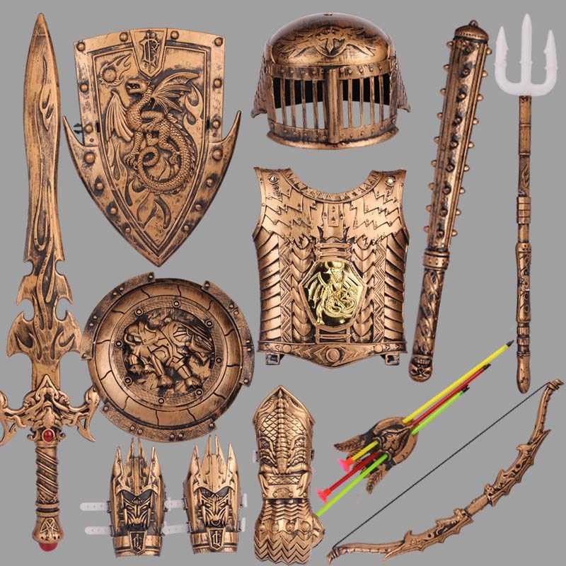 Traditional Christmas toy sword knife shield bow axes simula在类目 模玩/动漫/周边/cos/桌游, Cosplay服饰/道具/服务, COSPLAY配件/道具/人偶服中 - 来自Buy2taobao.com提供专业的淘宝代购服务