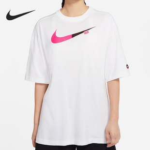 Nike/耐克官方正品2022夏季新款女子时尚休闲短袖T恤DX6291-100