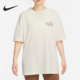 Nike/耐克官方正品2024新款女士宽松透气圆领短袖T恤FQ6010-110