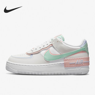 Nike/耐克官方正品新款AF1空军一号女子厚底经典板鞋 CI0919-117