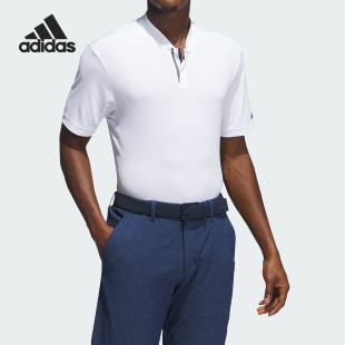 Adidas/阿迪达斯官方正品2023男子高尔夫运动短袖POLO衫HZ3193