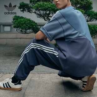 Adidas/阿迪达斯官方正品三叶草新款男女运动透气休闲短袖IN1010