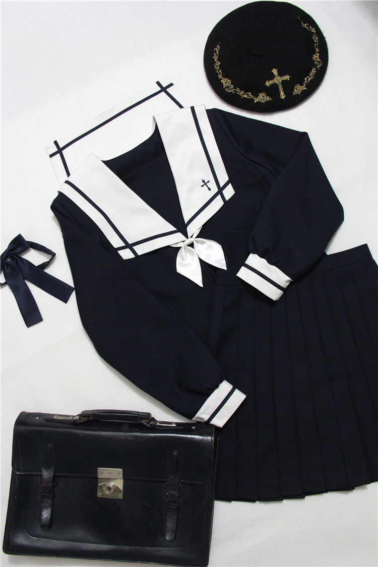 【定金】风铃家原创jk制服/变形襟冬服/交叉线/大小姐款