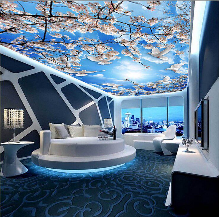 【透光软膜天花吊顶图片】_透光软膜天花吊顶图片大全-蜜罐蚁装修网