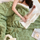 塔芙绒毛毯冬季毯子空调毯珊瑚绒被子单人办公室午睡加厚沙发盖毯