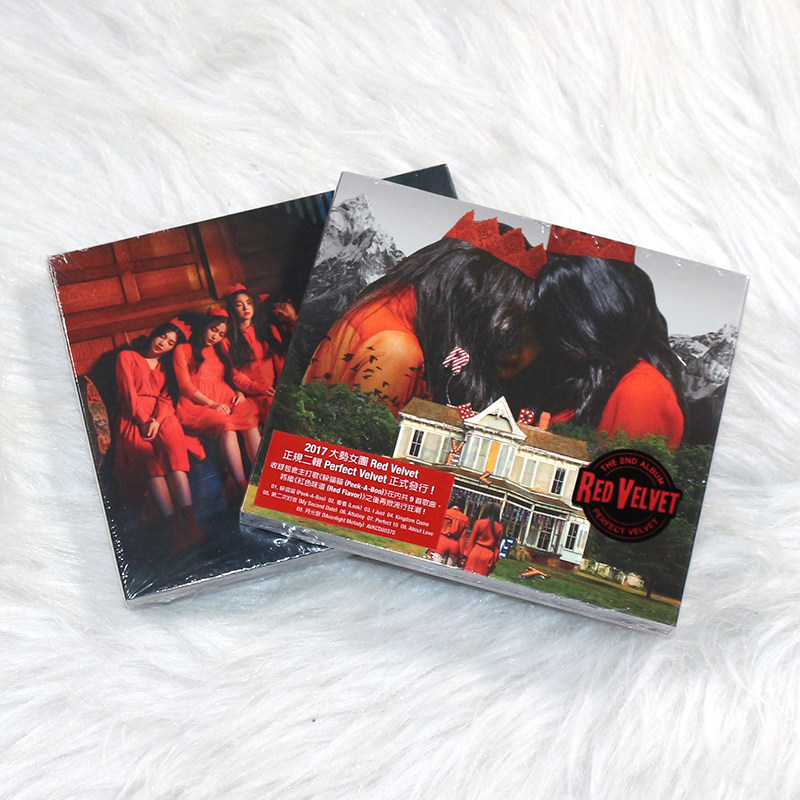 正版全新redvelvet专辑正规2辑perfectvelvetcd写真集小卡
