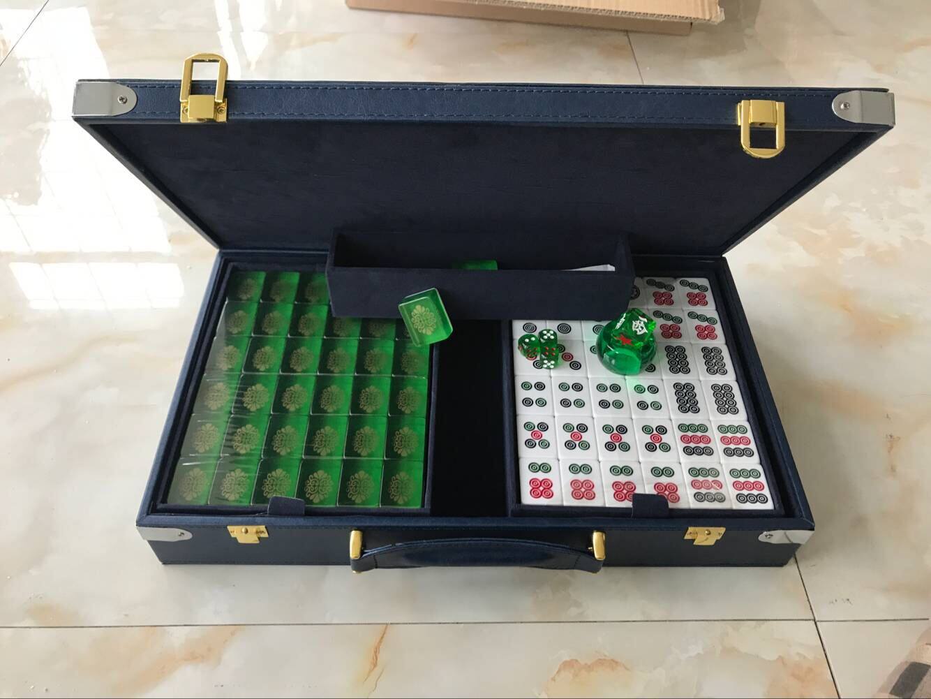 水晶麻将牌 家用 大号大额优惠券