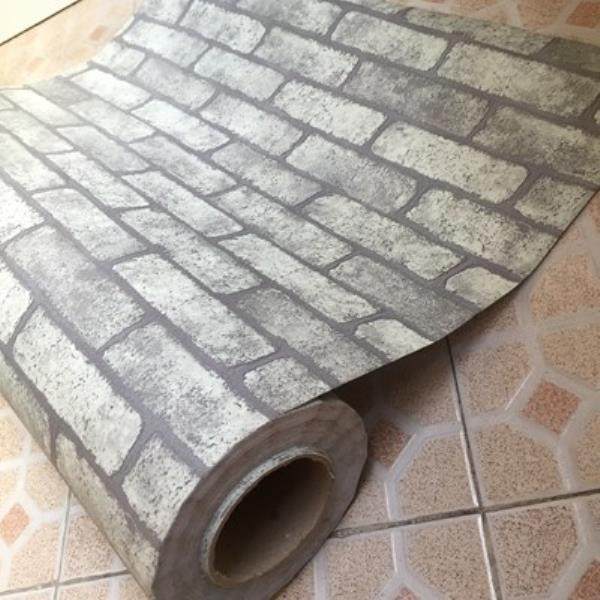 室外防晒防水外墙纸自粘墙砖墙贴外墙贴纸防雨贴3d彩钢立体房包邮