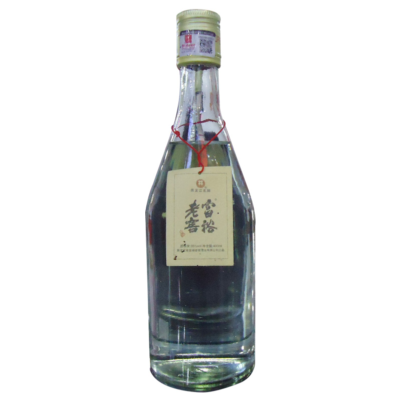 富裕老窖光瓶白酒 浓香型35度490毫升 标价一瓶 买整箱6瓶包邮