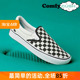 VANS范斯ComfyCush SLIP ON轻量化黑白棋盘格男女鞋VN0A3WMDVO4