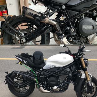 配件752s改装 752s排气管中段 适用于贝纳利752s摩托车排气管改装