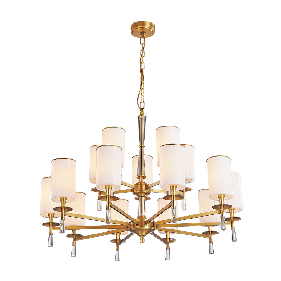 一折欧普客厅灯 现代简约新款 水晶