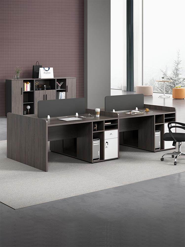 办公桌双人面对面2两人位财务桌主管经理职员办公室电脑桌椅组合