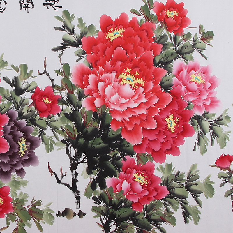 【即刻拍】张浪伯《花开富贵》专业牡丹画家