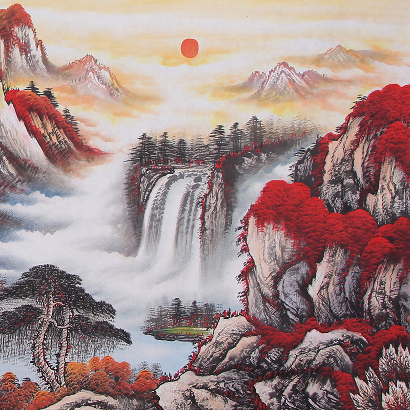 【直供周】胡成举《鸿运天开》广州美院