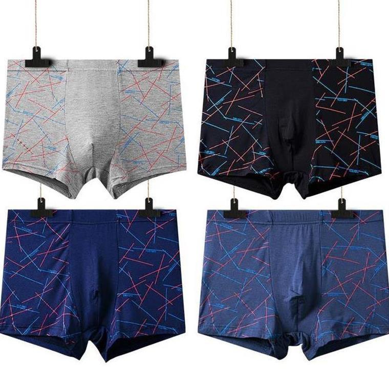 。加肥加大码纯棉莫代尔平角裤胖子男装肥佬四角裤内裤宽松透气|msdalam kategori Pakaian Dalam/seluar dalam lelaki/tracksuit, seluar dalam - dari Buy2taobao.com untuk memberikan perkhidmatan ejen Taobao profesional membeli