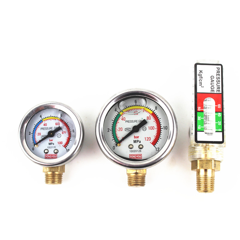 Agriculture Cleaning machine Piston high pressure Fight drug pumps parts 22/26/28/30/60 Pressure gauge Surgein the Hardware/Tool , Instrumentation , Pressure gauge category - from Buy2taobao.com to provide professional Taobao agent buy service