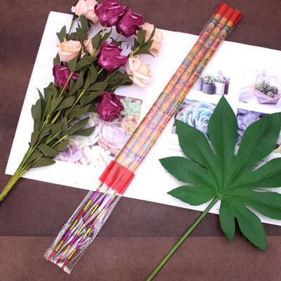 潮汕地区风俗用品 凸字香显字长香烫金香3支大香礼佛供佛粗香龙香