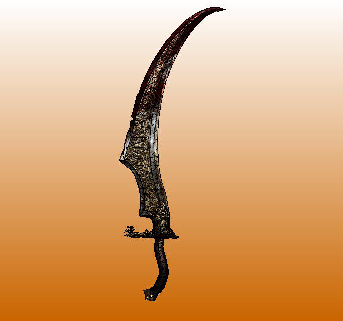 (今日10折)无主之地2 zer0 sword剑 手工制作diy游戏周边纸模型道具14