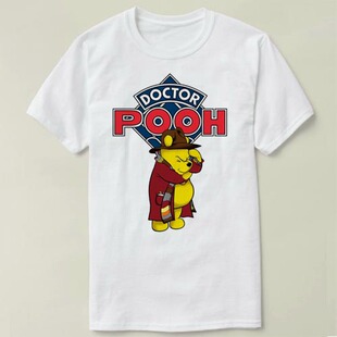 Doctor Pooh   个性 来图 上衣 DIY Tee T-Shirt T恤 衣服