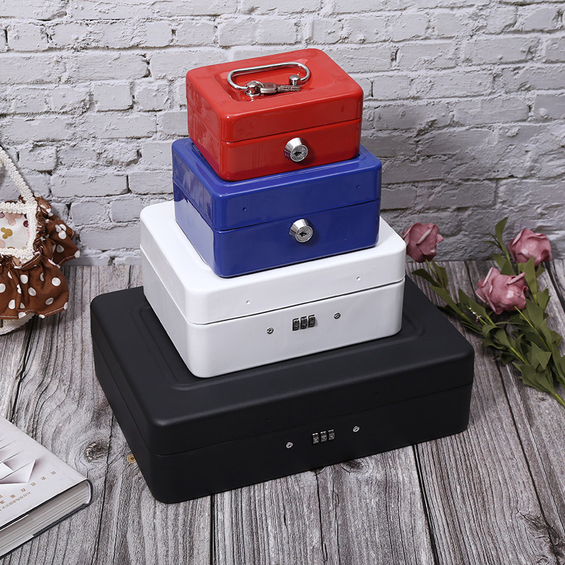 一折密码零钱盒带锁