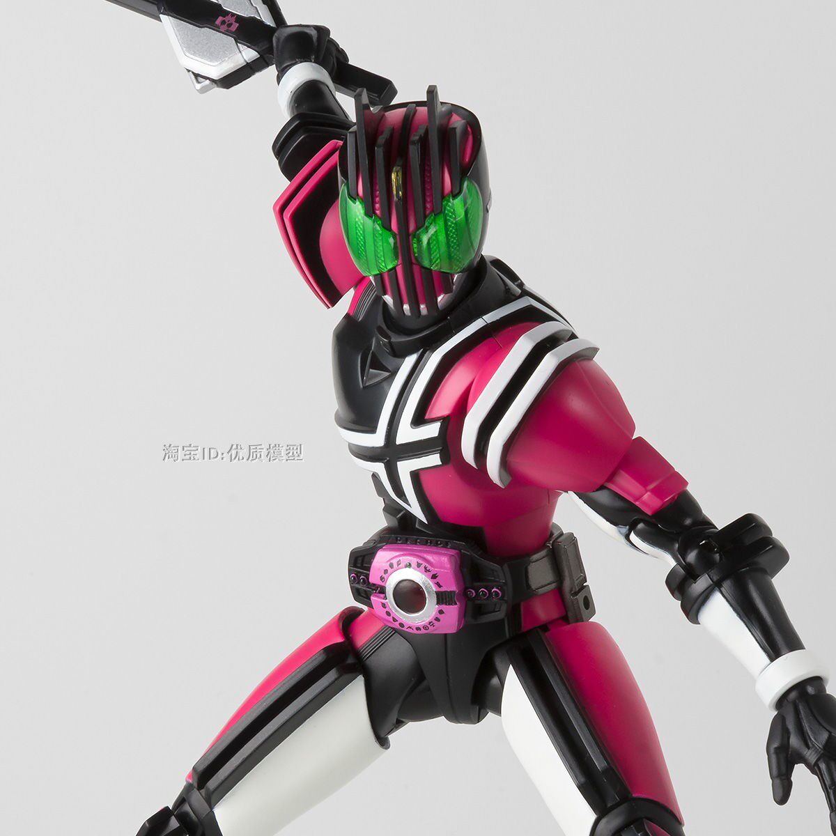日版 万代假面骑士真骨雕帝骑 shf 王小明 neo decade dcd 品红