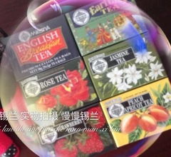 曼斯纳Mlesna25袋包装英式，伯爵，果味，玫瑰茶包袋泡茶