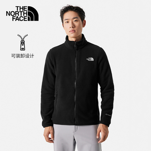 TheNorthFace北面抓绒衣男士秋冬户外舒适保暖摇粒绒内胆外套83O9