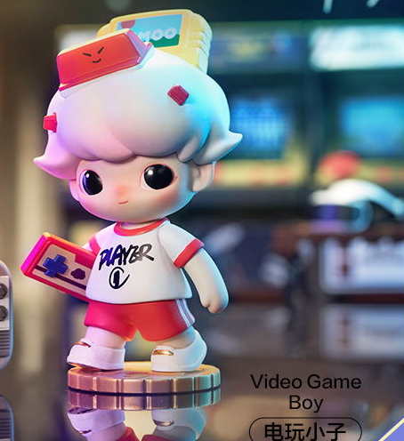 dimoo时光漫游系列盲盒popmart泡泡玛特礼物潮流科幻手办电玩小子