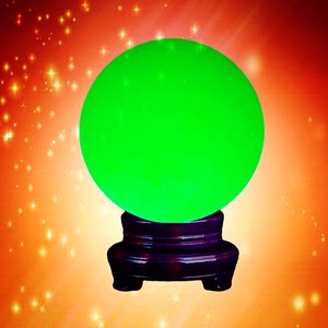 天然夜明珠夜光石汉白玉原石摆件发光石夜光珠萤石球工艺品观赏石