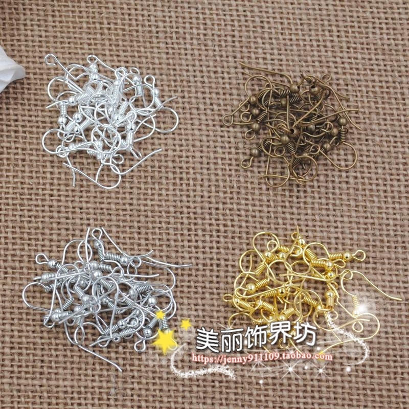 耳钩diy手工制作 自制耳钉耳坠耳环做耳饰品的零件配件材料