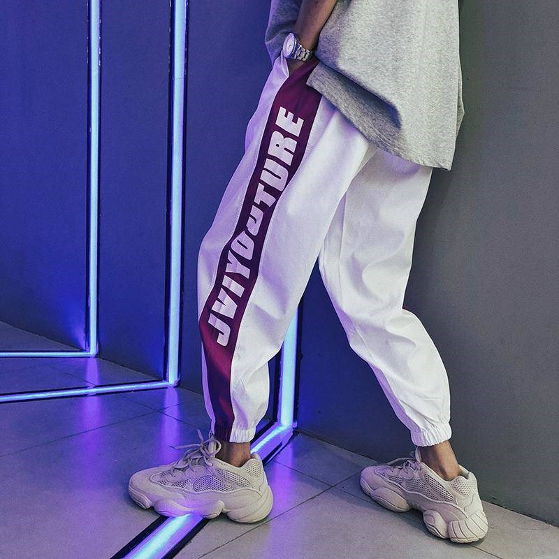 hiphop trousers student Easy Korean Edition ulzzang Versatile Hip hop Chaopai Harajuku Hong Kong flavor Sports pantsin the Women's clothing/Boutique , Pants , Casual pants category - from Buy2taobao.com to provide professional Taobao agent buy service