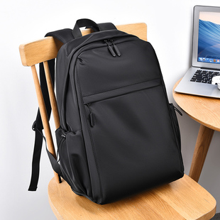 大容量双肩包男士通勤电脑背包商务休闲大学生书包防水旅行包男包