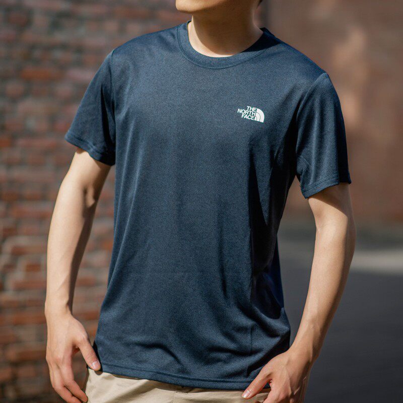 the north face北面短袖夏季男式运动速干衣圆领t恤 4ncr|4uam